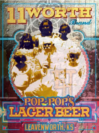 11worth Brand Pop Pop's Lager Beer