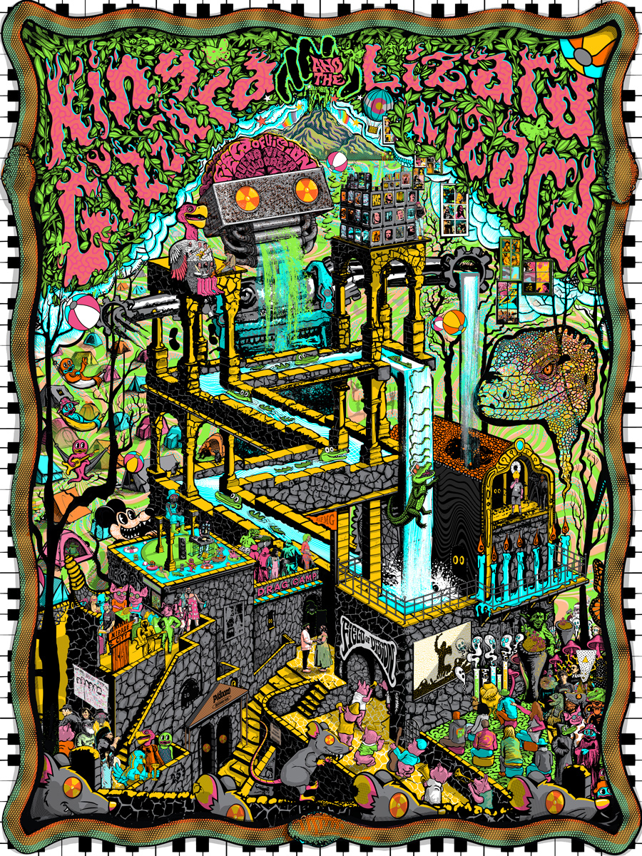 Where's Weirdo? Field of Vision Retrospective Poster