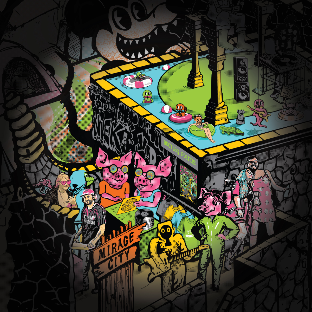 Where's Weirdo? Field of Vision Retrospective Poster - Image 14