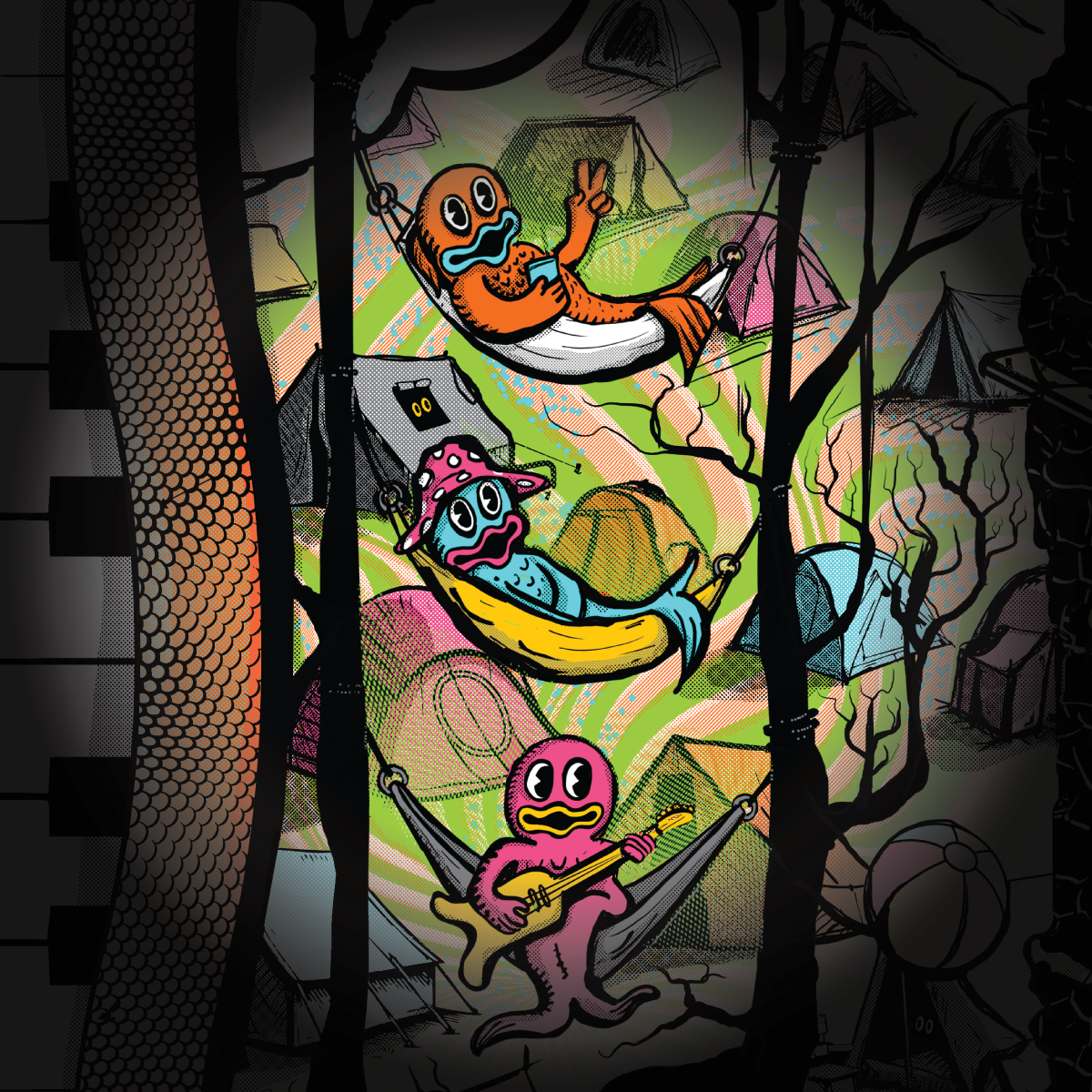 Where's Weirdo? Field of Vision Retrospective Poster - Image 13