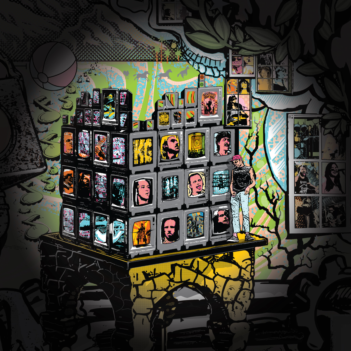 Where's Weirdo? Field of Vision Retrospective Poster - Image 10
