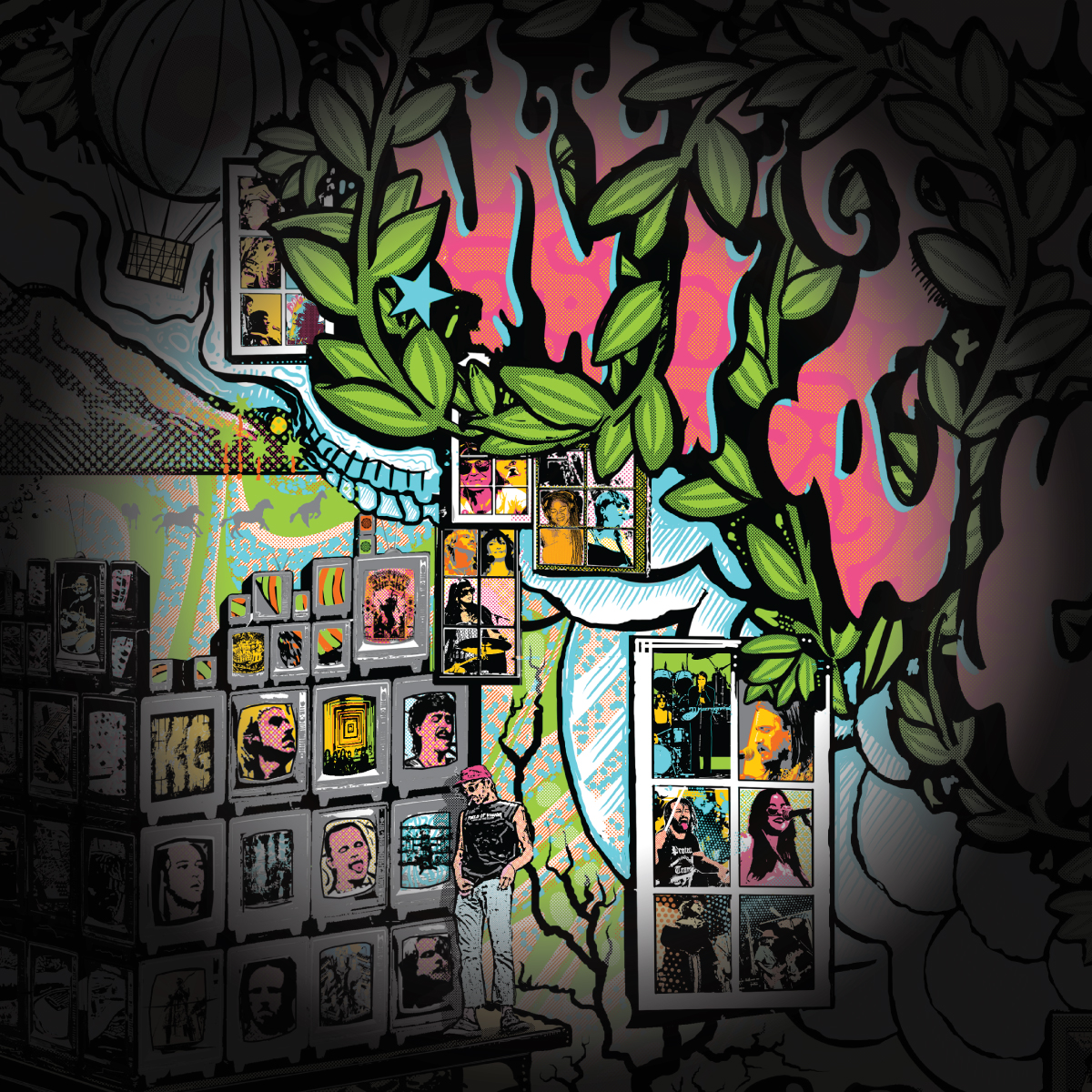 Where's Weirdo? Field of Vision Retrospective Poster - Image 9