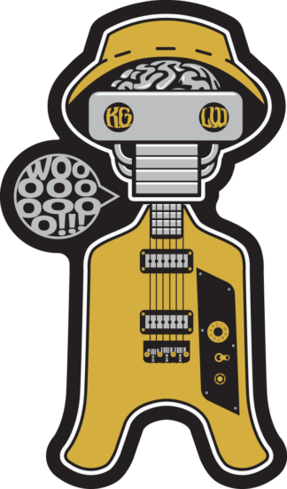 Micro-Han Sticker<br>King Gizz Bootleg