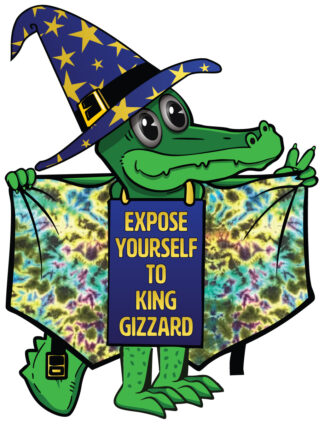 Expose Yourself Sticker<br>King Gizz Bootleg - FOV 26