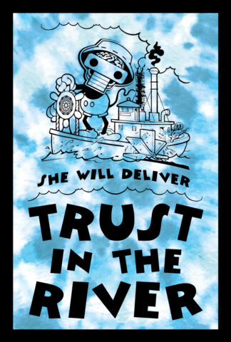Trust the River Sticker<br>King Gizz Bootleg