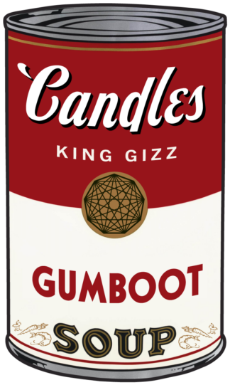 Candles - Gumboot Soup Sticker <br>King Gizz Bootleg
