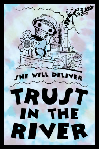 River Boat Captain Bootleg Poster