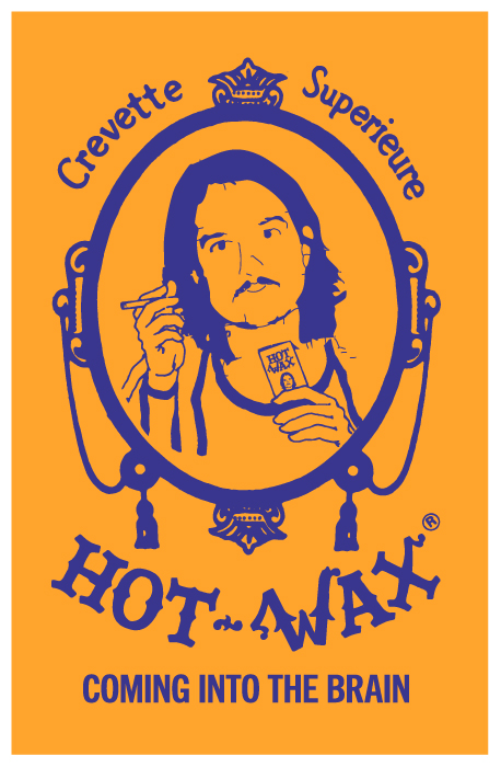Hot Wax - Shrimp Supreme Sticker <br>King Gizz Bootleg