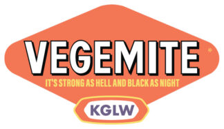 Black as Hell and Dark as Night Sticker <br>King Gizz Bootleg
