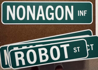 KGLW Street Signs - Assorted Messages